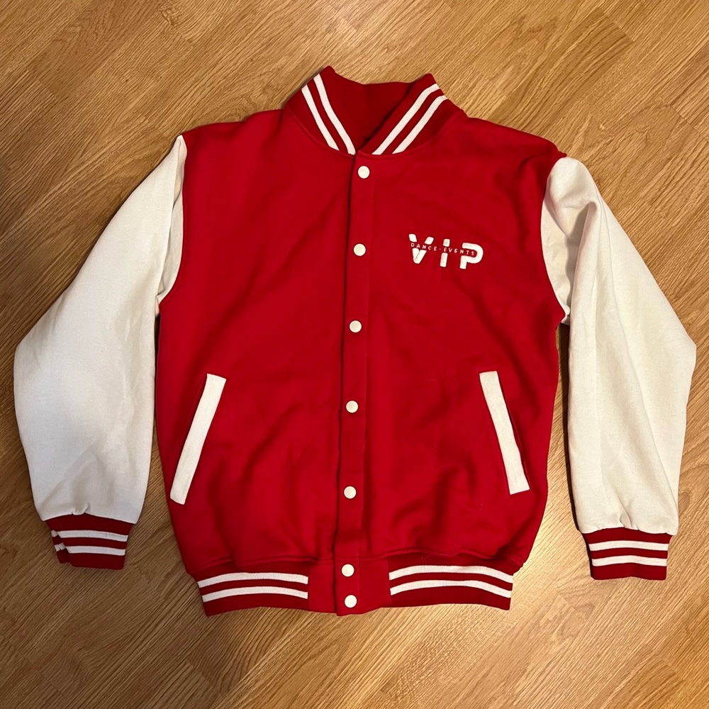 Varsity “All Star ~ VIP Dance” Jacket ~ Soft Lightweight Knit & Machine Washable